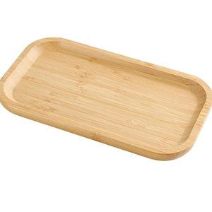 Bamboo Vanity Tray - Bathroom AccessoryTray - Countertop Organizer